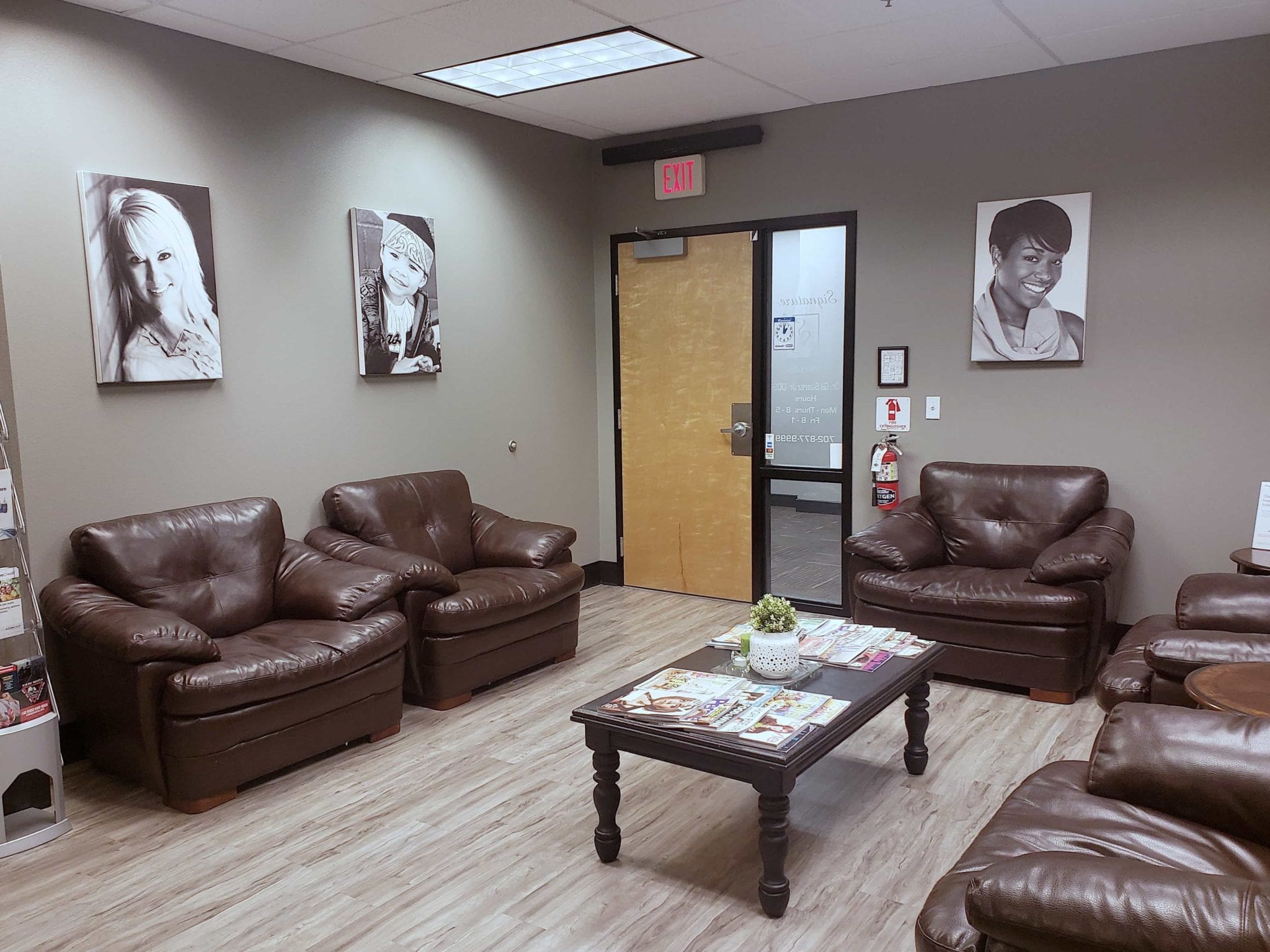 Signature Smiles waiting area